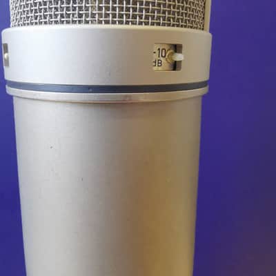 Neumann U87 Large Diaphragm Multipattern Condenser Microphone 1967 Nickel image 10