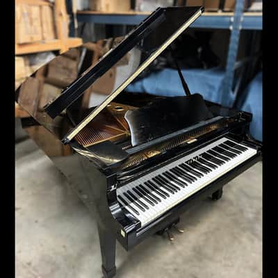 Yamaha G5 Grand Piano 6'6" Ebony Polish Excellent Condition image 5