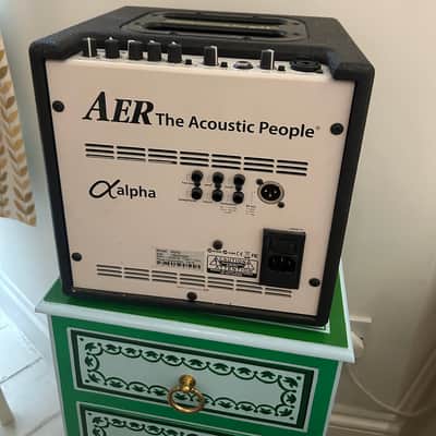 AER Alpha 2-Channel 40-Watt 1x8" Acoustic Guitar Combo 2020s - Black image 3