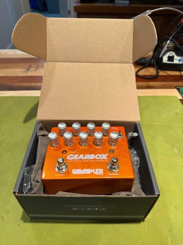 Wampler Gearbox - Andy Wood Signature Overdrive 2021 - Orange image 1