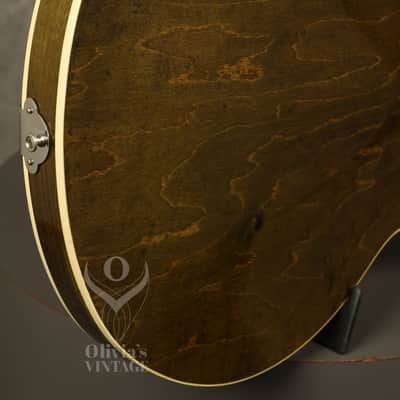 all original 1965 Epiphone E452T Sorrento ROYAL OLIVE image 14