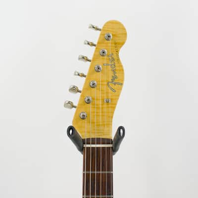 Used Fender Telecaster Deluxe Foto Flame Aged Cherry Sunburst Electric Guitar w/OHSC image 3