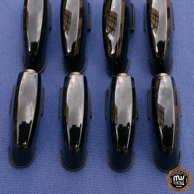 Pearl CL-250B Lugs Bass Drum Black Masterworks Masters Pack Of 8 Rare image 4