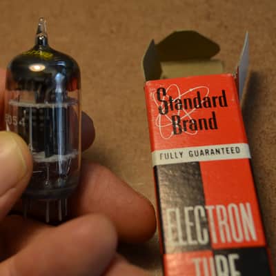 (2) NOS IBM 6072 Tubes for C12 251 microphones 60's? image 3