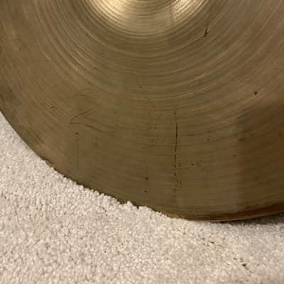 Zildjian Vintage A Hollow Logo Cymbal Pack 14/18/20 1978-1982 image 13