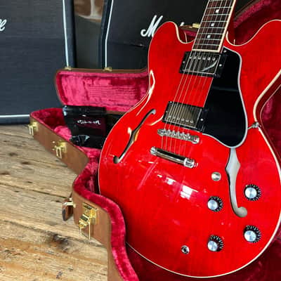 Gibson ES-335 Dot Cherry 2025 Semi-Hollow Electric Guitar image 13