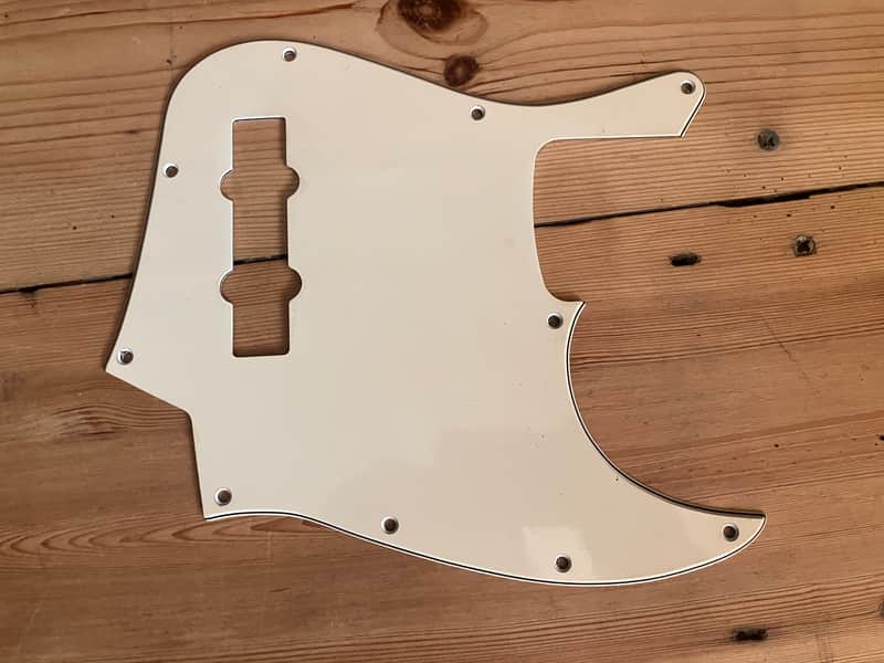 Fender Jazz Bass Guitar Scratch Plate / Pick Guard 1992 Mexico Mexican MIM image 1
