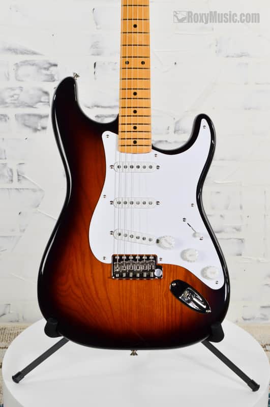 Fender 70th-anniversary American Vintage II 1954 Stratocaster - 2-color Sunburst image 1
