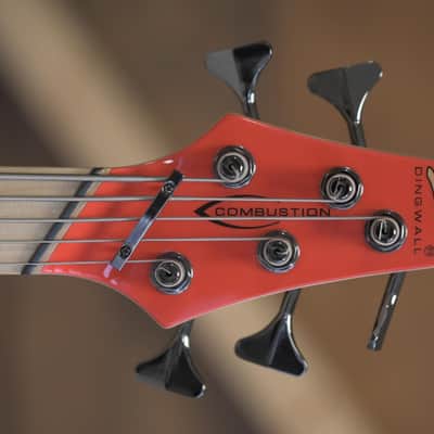 Dingwall NG3 Adam "Nolly" Getgood Signature 5-String - Fiesta Red image 2