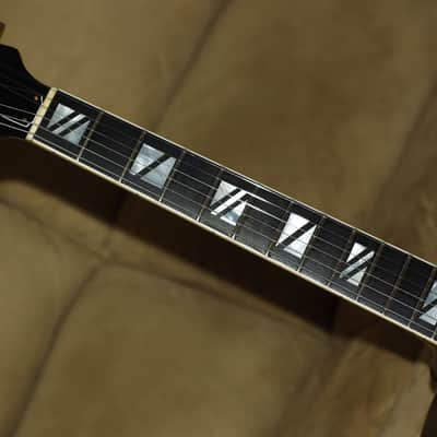 Matsumoku Japan-82'Aria Pro II PE-175 Herb Ellis OHSC Ebony FB,G-Style Truss,Fretside,Vintage Bigsby image 18