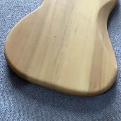 Solid Basswood 4 String P Precision Bass Style Body image 8