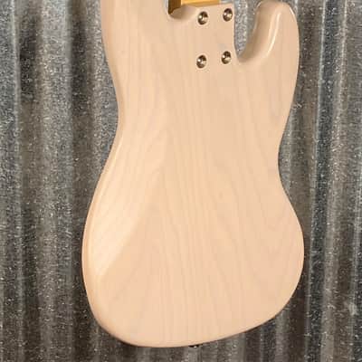 G&L USA 2017 Custom JB 4 String Jazz Bass Blonde Frost Left Hand & Case #4175 Used image 10