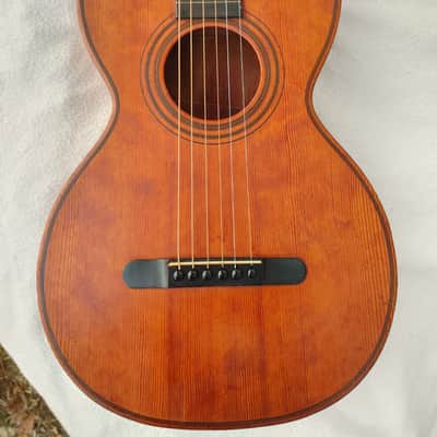 1890'S PARLOR ACOUSTIC GUITAR image 3