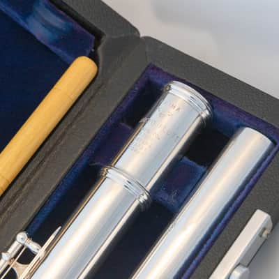 Sankyo Prima Etude Flute *Sankyo Silver headjoint *Made in Japan *Overhauled New Pads image 4