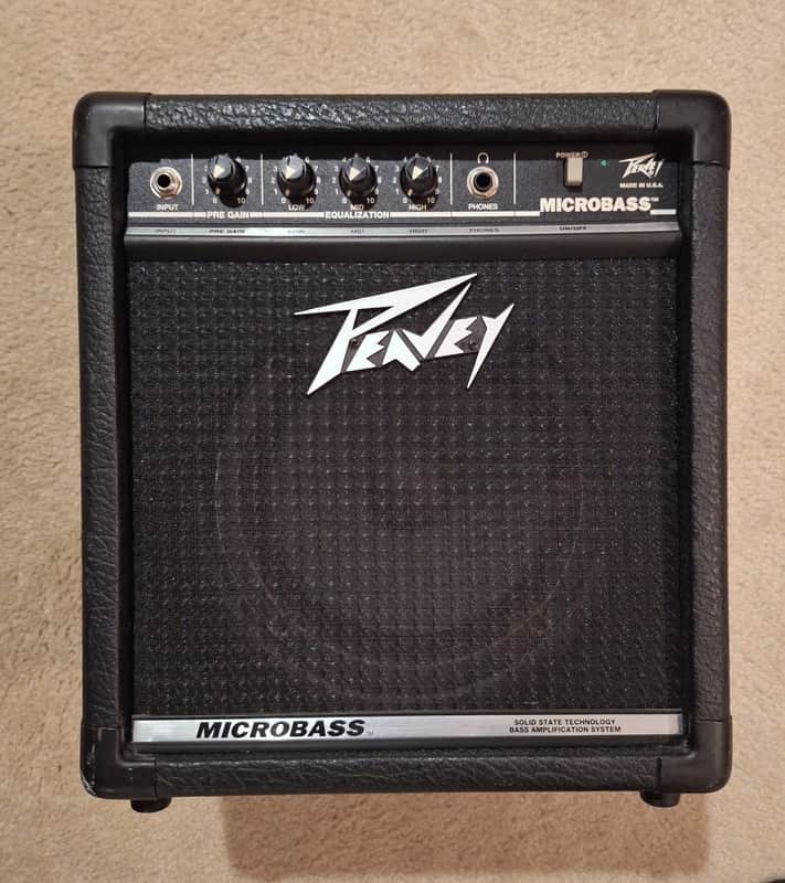 Peavey Microbass Micro Bass 20watt 1x8 Bass Amp Amplifier Made in USA Lot 82-575 image 1