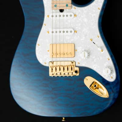 T's Guitars DST-Classic 24 w/Master Grade Quilt Maple -Trans Blue- #033059 2024 [Made in Japan] image 3