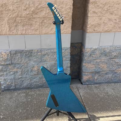 Epiphone Explorer (Refinish) 2020's - Blue Sparkle image 5