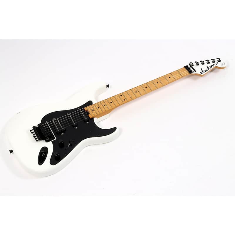Jackson 50th Anniversary Iron Maiden Adrian Smith SC1 Electric Guitar - Regular Snow White image 1
