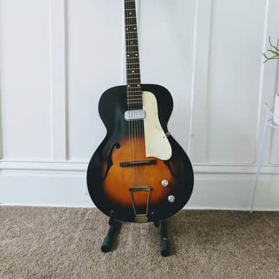 Truetone 1950s Vintage Kay Truetone N3 Hollowbody Electric Guitar with Original Case image 1
