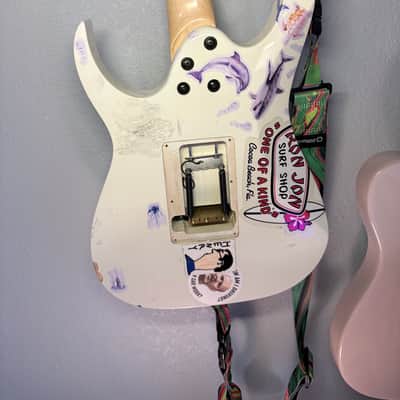*UPGRADED* Ibanez RG250DX-WH Standard 2002 - White image 7