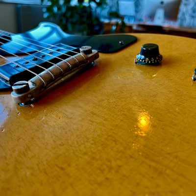 1957 Gibson Les Paul Junior TV Yellow Single Cut image 11