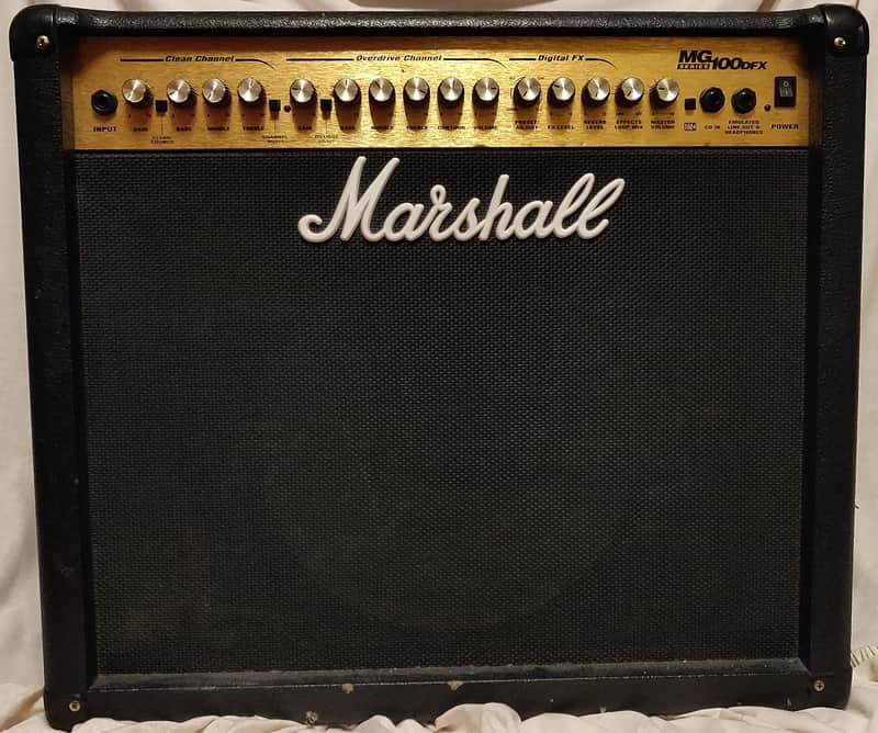Marshall MG MG100DFX 2-Channel 100-Watt 1x12 Solid State Guitar 