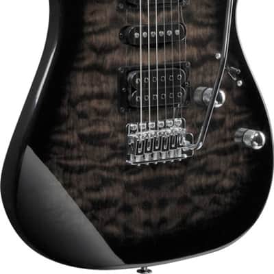 Ibanez GIO RX 6 String Electric Guitar - Transparent Black Sunburst (GRX70QATKS) image 2