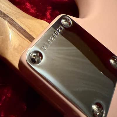 Fender American Vintage '56 Stratocaster 2010s - Shell Pink image 4