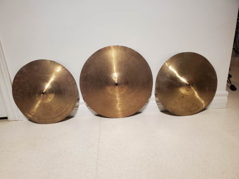 3PC TRASH & Effects Cymbals Lot - Save $ image 1