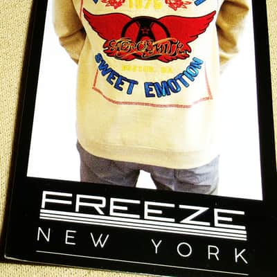 aerosmith summer 1975 sweet emotion boston ma unisex xl official sweatshirt - steve tyler joe perry hard rock gems pump image 9
