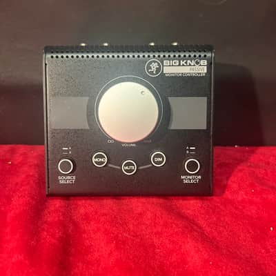 Mackie Big Knob Passive Monitor Controller 2017 - Present - Black image 1