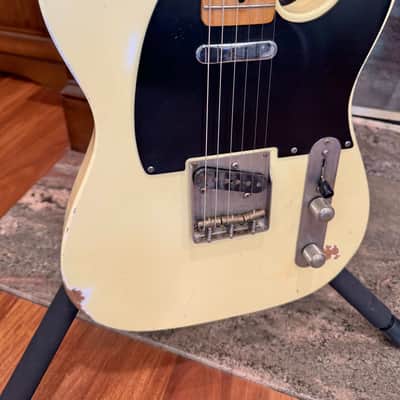 2014 Fender Telecaster (Partscaster) New Custom Build in Olympic White w/HSC image 2
