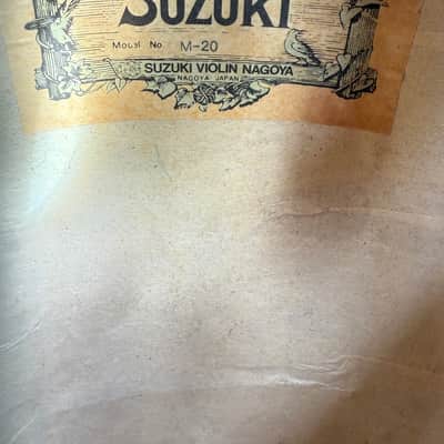 Mandolin Suzuki Nagoya (round back)  M-20 1965-1975 image 8