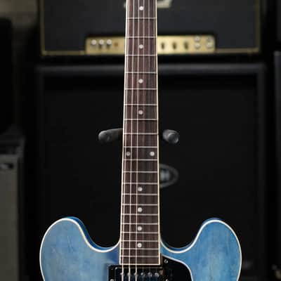 Gibson ES-335 Semi-Hollow Electric Guitar - Ocean Blue with Hardshell Case image 5