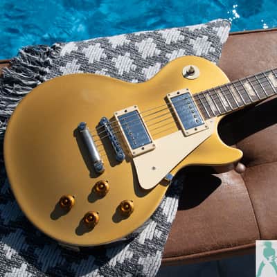 Vintage 1980 Tokai Reborn Old LS-50 Gold Top - Original Hardshell Case - Gibson 'Lawsuit' Era (Open Book Headstock) - Pro Set Up w Perfect Frets/Action/Intonation! image 1