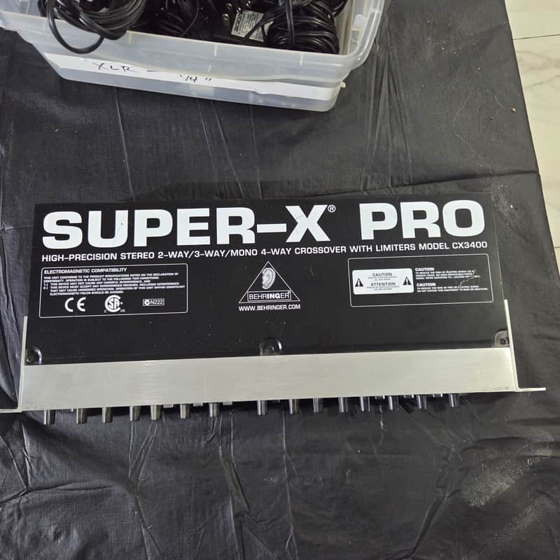 Behringer Super-X Pro CX3400 2/3-Way Stereo 4-Way Mono Crossover