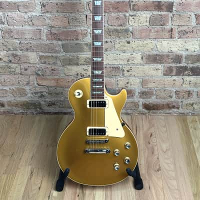 2000 Gibson Les Paul Deluxe 30th Anniversary - Bullion Gold Top image 1