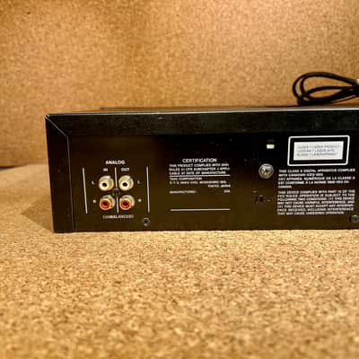 Tascam CD-RW750 Professional CD Rewritable Recorder Player – Serviced – Warranty image 11