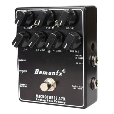 Demon FX DemonFx A7K Overdrive Electric Bass Clone Pedal image 3