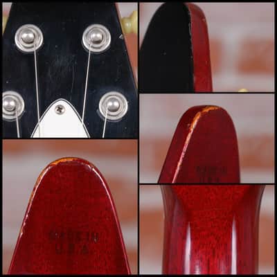 Gibson Flying V ‘67 Cherry 1998 w/OHSC image 11