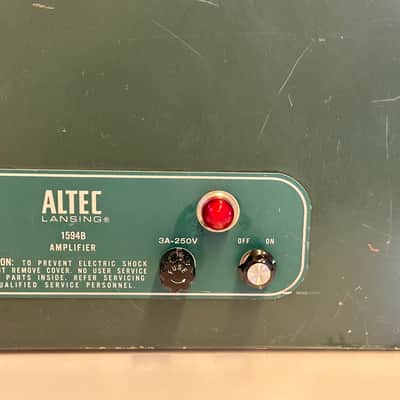 Vintage Altec 1594B Mono Power Amplifier 100 Watts image 17