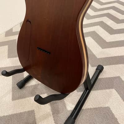 Custom Telecaster Body – Figured Mahogany & Maple Center – Fender/Warmoth Compatible image 10