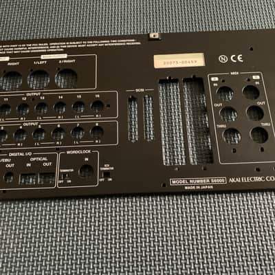 Akai S6000 Sampler Rear Panel image 3