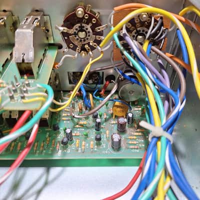 H.H. Scott Alpha 1 Preamp Recapped/Working Alpha 1 Late 1970's - Silver/Aluminum image 17