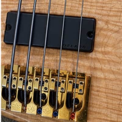 2021 Muckelroy Custom 5-String Bass – Ultra Lightweight 6.5 lbs – Mike Pope/Delano Electron image 7