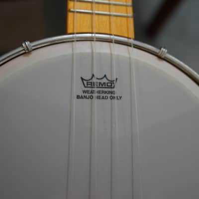Gretsch Banjo Ukulele (Banjolele) Natural w/ Remo Head 2014 - Natural image 10