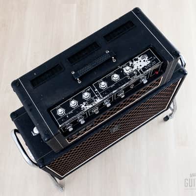 1969 Vox Defiant JMI UK-Made Vintage Solid State Amp, Head + 2x12 Speaker Cabinet w/ Fane, Ftsw image 3