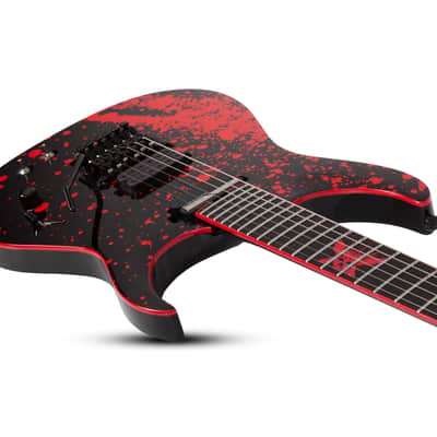 Schecter Sullivan King Banshee-6 FR S Obsidian Blood - Electric Guitar image 6
