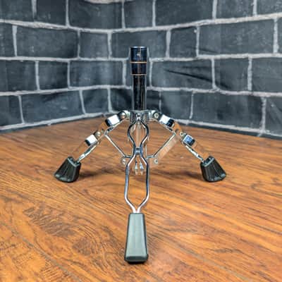 Double‑Braced Snare Drum Stand • Chrome • Stable • Like‑New • 17"–22" Basket Height image 8