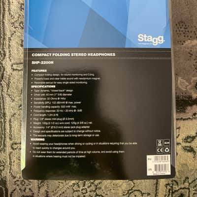 (MINT) Stagg SHP-2200H  DJ Headphones image 3